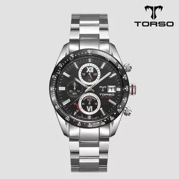 [TORSO]Premier T701M-SBS Zeus Eco Солнечные дайверские часы Мужские металлические часы