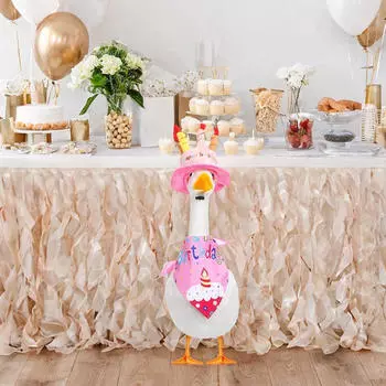 Торт-одежда на день рождения гуся цемент для офиса вечеринки розовый