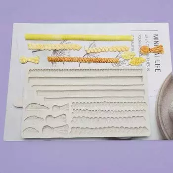 Торт Плесень Коррозионно-стойкий Легко выпускаемый сплошной цвет Фантазия Удобный антипригарный декорирование Кухонные принадлежности серый