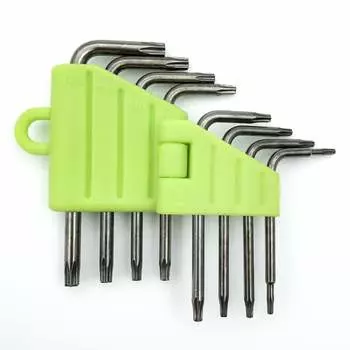 Torx Screwdriver Star-Shaped Screwdriver T6 T8 T10 Precision Hex Lobe Compatible with Tamper-proof Screws Special Tool Star-Shaped Screwdriver Set of