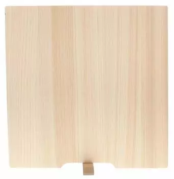 Tosa Ryu Shimanto Hinoki Cutting Board with Stand S Beige 22x22cm HS-2001S бежевый