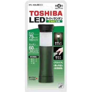 Toshiba Kfl 403l G [светло-зеленый мох со светодиодным фонарем]