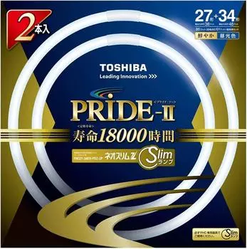 TOSHIBA Круглая тонкая люминесцентная лампа (ФХК) Neo Slim Z Pride II