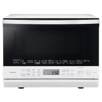 TOSHIBA Паровая микроволновая печь Каменная духовка Купол 26L ER-XD70(W) Белый плоский стол