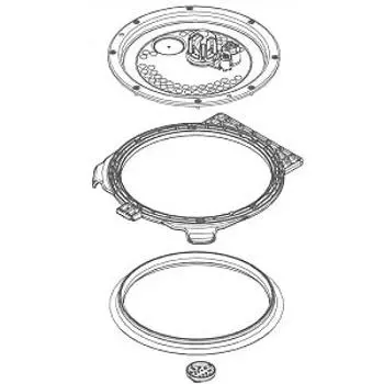 Toshiba rice cooker inner lid Uchibuta 320A2404