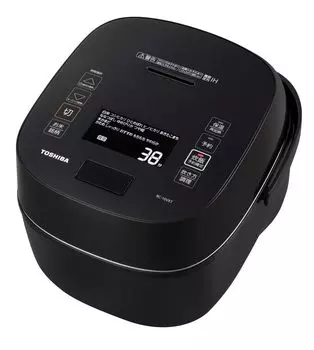 TOSHIBA Rice Vacuum Pressure IH Jar Rice Large Vacuum Heat 40 часов белого пламени Gran Black Cooker, 5,5 чашек, Cooker, Firepower, Retention, Rice,