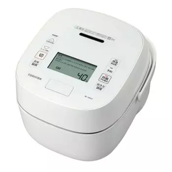 TOSHIBA вакуумный IH Jar рисоварка Flame Takumi Cooking (5,5 Чашек Приготовление) Белый RC-10VST(W)
