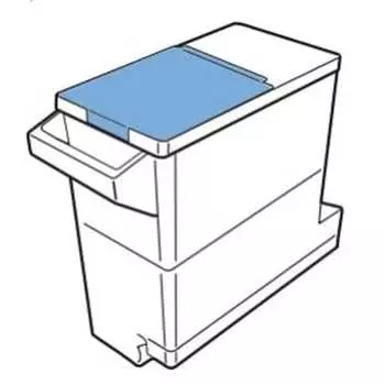 Toshiba washing machine liquid detergent tank 42042852