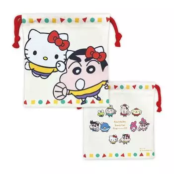 Toshin Pack Crayon x Сумочка Sanrio Шин-чан (Син-тян/Hello Kitty) К1-КИ001