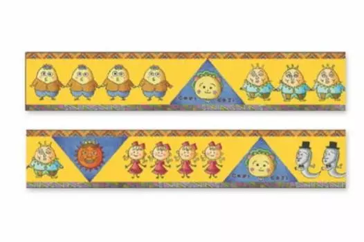 Toshin Pack Masking Tape 5m x 15mm Width Kojikoji (Tapestry) KG-MT023