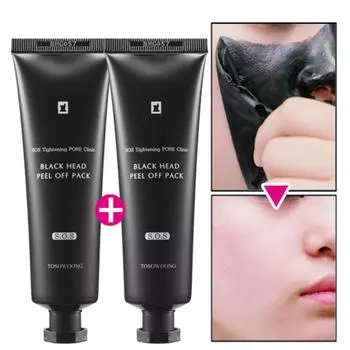 Tosowoong 1+1 Pore Clinic All Kill Peel Off Pack, 2 упаковки