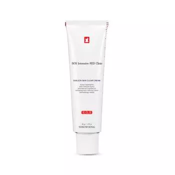 TOSOWOONG Intensive Red Clinic Ovalisin Skin Clear Cream 50 г 1 PCS