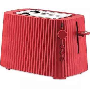 Тостер Alessi Plisse MDL08R красный