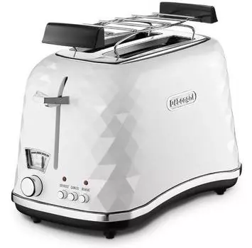 Тостер De Longhi Brillante CTJ 2103.W белый