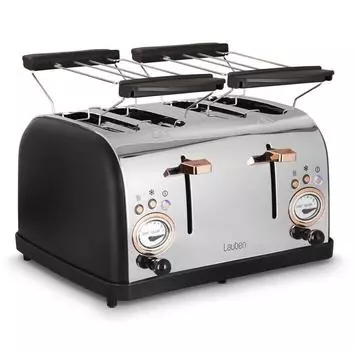Тостер LAUBEN 4 ломтика 1500BC