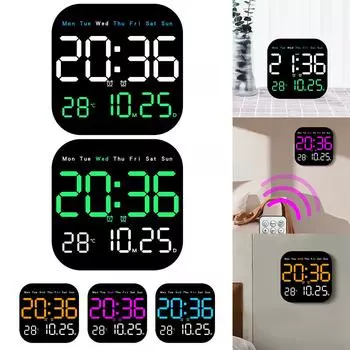 Тот же экранный дисплей, светодиодные настенные часы с регулируемой яркостью