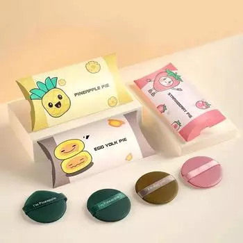 Тот же волшебный пирог с яичным желтком и ананасом, воздушная подушка, пудра для макияжа, яйцо, сухое и влажное, ультрамягкое, не ешьте пудру