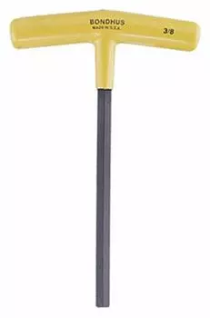 Total length 152mm Hexagonal set Black dyed 8 piece set []BONDHUS T-handle (3/32, 7/64, 1/8, 9/64, 5/32, 3/16, 7/32, 1/4 inch) HTX80-6 No.15232