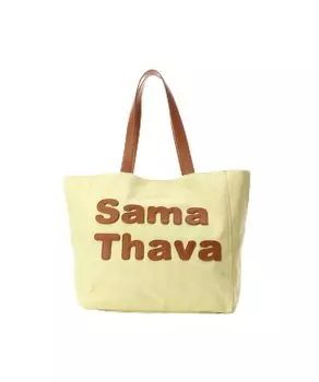 Tote Bag and the Collection Samantha Thavasa Patchwork Tote Yellow [Samantha Thavasa] Beauty Beast