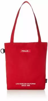 Tote Bag BAR PATCH BASIC TOTE 03194070 Red [Milkfed] Women s