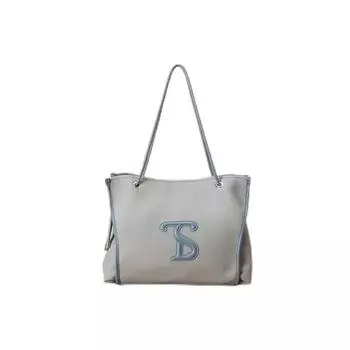 Tote Bag Canvas Design Icon Tote Bag Girls 00032410150111 Dull Blue [Samantha Thavasa]