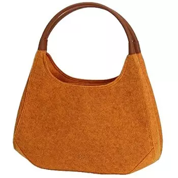 Tote Bag Circle Felt Tote Bag for Women 5000501 Yellow [Isaac] (40)