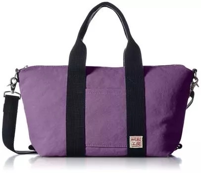 Tote Bag Kurashiki Canvas 2WAY Purple [Hampkoubou] 1609-3J37