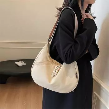 Сумка-тоут, большая вместимость, сумка через плечо для поездок на работу, женская сумка через плечо чёрный