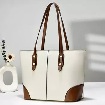 Tote bag large capacity shoulder bag underarm bag women s bag large bag style 30*12*25 чёрный