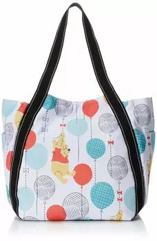 Tote Bag Mickey Minnie Large Capacity Balloon Tote A3 Size Balloon [Disney] DPMI-1003 Multi-color