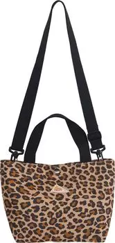 Tote bag MINI SHOULDER TOTE 3259256524 Gold Leopard [Kelty]