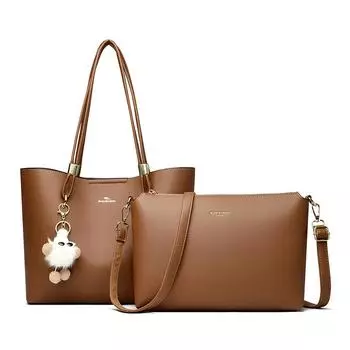 Tote Bag New Trendy Shoulder Bag Simple Retro Portable Daily Commuting Bag