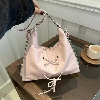 Tote Bag Women s New Large Capacity Commuting Backpack Spring and Summer Beautiful Shoulder Bag Personalized Outing Backpack