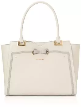 Tote Solid Ribbon A4 Tote Bag [Samantha Vega] Bag/Briefs Women s Off-White