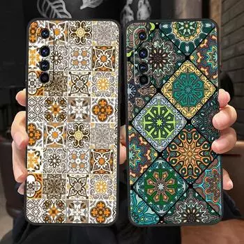 Тотем цветка мандалы для Realme 11 10 9 8 5G 7 6 GT2 Pro Plus C21 C11 C25 C35, силиконовый чехол для Realme GT Neo 2 3 3T, чехол для телефона Realme 9Pro Plus