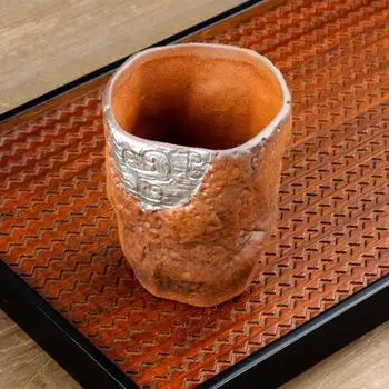 Totem Master Cup Винтажная грубая керамическая чайная чашка Kung Fu Tea Cup Ручная работа Керамический чайный сервиз Одна чашка Чайная банка 200ml