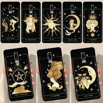 Тотем ведьм Луны Таро Тайна для Samsung J3 J5 J7 J510 J310 J330 J710 J730 J1 A3 A5 2016 2017 J4 J6 Plus J8 2018 чехол A9 2018