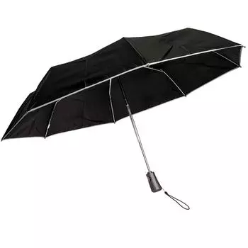 totes TITAN Titan 7550 Black B86 folding umbrella Auto Umbrella One-touch opening/closing Open/Close [Parallel]