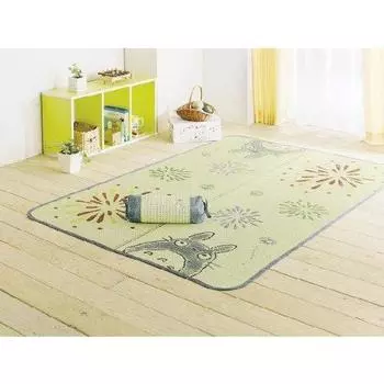 Totoro Ikehiko Rush Rug Carpet 3 Tatami Domestic Made 176 x 230cm Hanabi Approx.