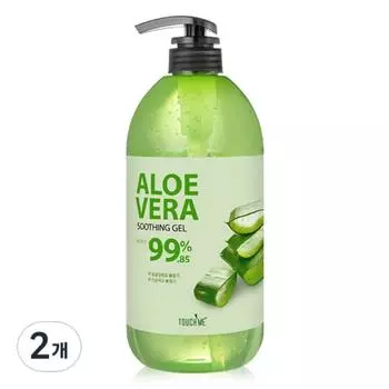 Touch Me Purity Успокаивающий гель с алоэ вера, 1000 мл, 2 шт. Популярная корейская косметика
