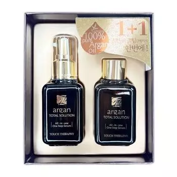 Touch Therapy Argan Total Solution 50ml x 2P O Cosmetics Basic Cosmetics Serum Total Serum