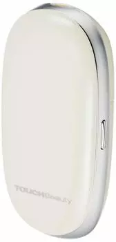 TOUCHBeauty Устройство для красоты лица Портативный спрей-пароварка для лица Светодиодная подсветка Эстетическая обработка Перламутровый белый TB-1185