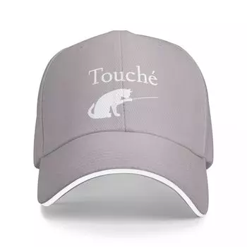 Touche Fencing Cat - Cat Loveing Кепка для фехтования из фольги, шпаги или сабли с мечом Бейсбольная кепка для гольфа Мужская шляпа Женская 1