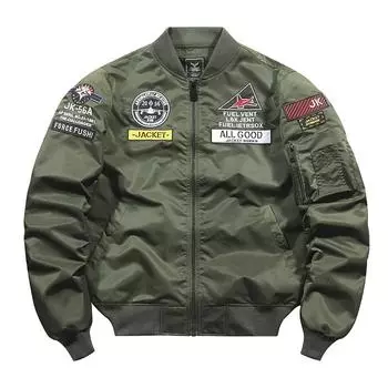Tough Guy Jacket Тонкая куртка-бомбер ВВС Мужская летная куртка