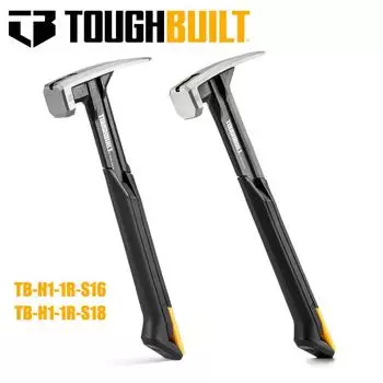 TOUGHBUILT TB-H1-1R-S16 TB-H1-1R-S18 16 унций. 18 унций. Гладкая полированная поверхность магнитного ручного инструмента стальной отбойный молоток