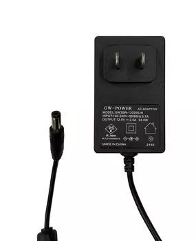 Toughtab Dedicated DC 12V 2A 24W Black PSE сертифицированный адаптер переменного тока GW30W120200JH 6 месяцев бесплатной гарантии производителя impactTV [TPD10] AC100-240V 50-60Hz