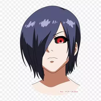 Тоука Киришима, Токийский Гуль, железные нашивки для одежды, наклейки с аппликациями на одежду, термочувствительная нашивка на заказ