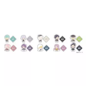 Touken Ranbu 02 Акриловая маленькая подставка Коробка из 10 штук Naughty!