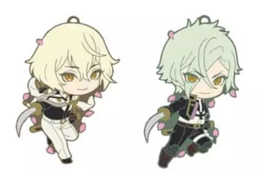 Touken Ranbu Niitengom Rubber Strap Higekiri Knee Maru Total 2 Items