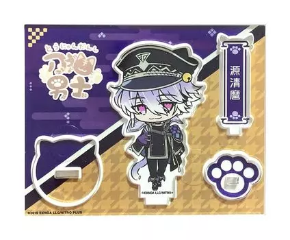 Touken Ranbu ONLINE Toneko Danshi Акриловая подставка для персонажей Minamoto no Kiyomaro 050